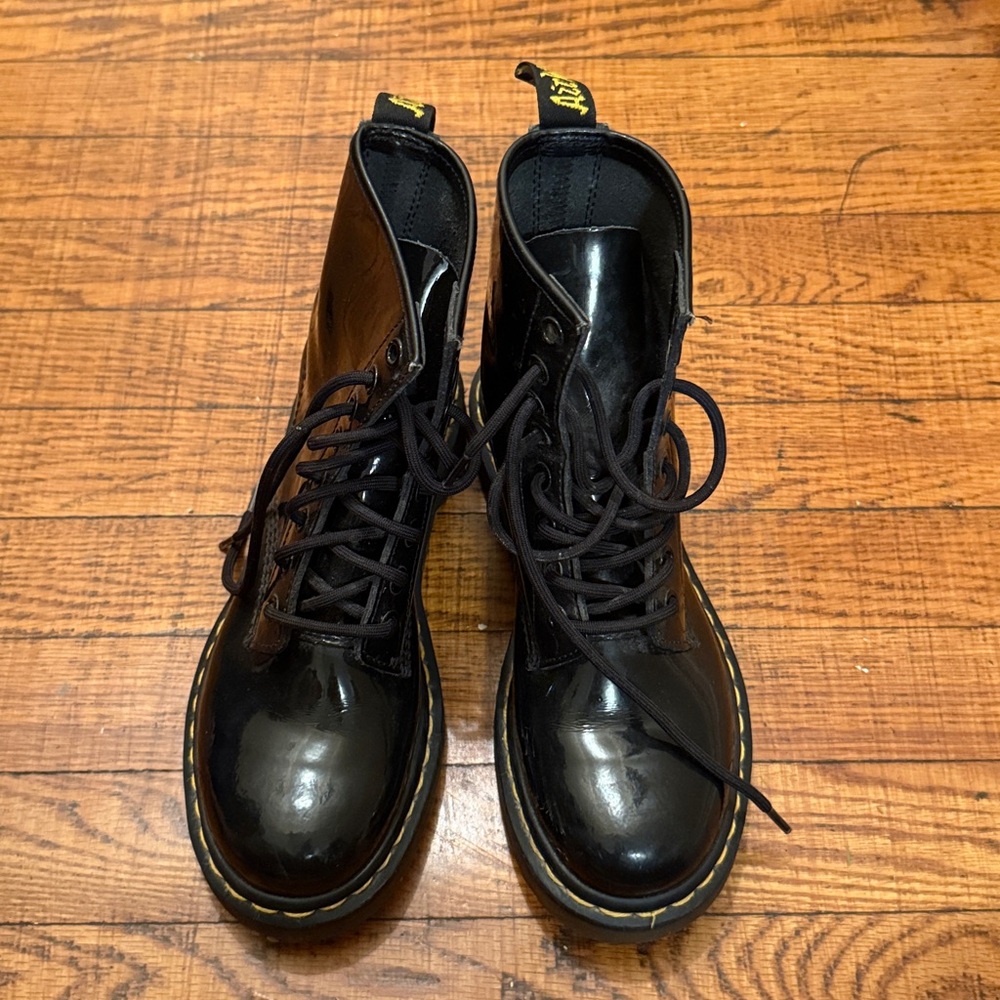 Dr. Martens Black Combat Boots